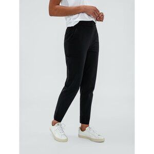 MINISTRY OF SUPPLY Kinetic Pull On Jogger Travel Pants Black Womens 10